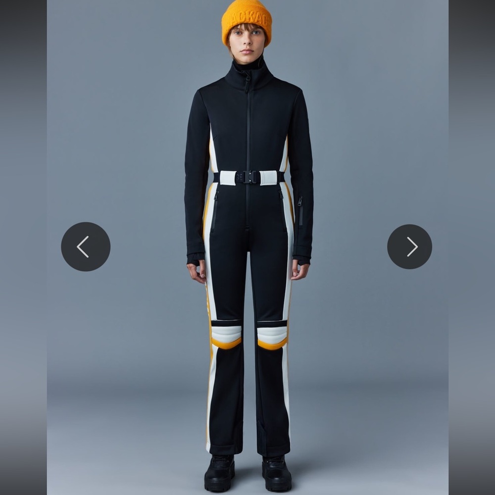 MACKAGE Brie Agile-360 Belted Bonded Fitted Premium Ski Suit - Picture 4 of 16